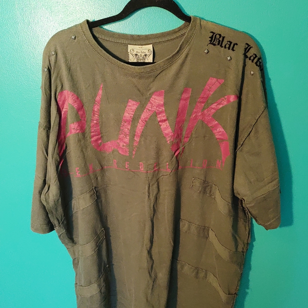 4X, Black Label Short Sleeve Tee